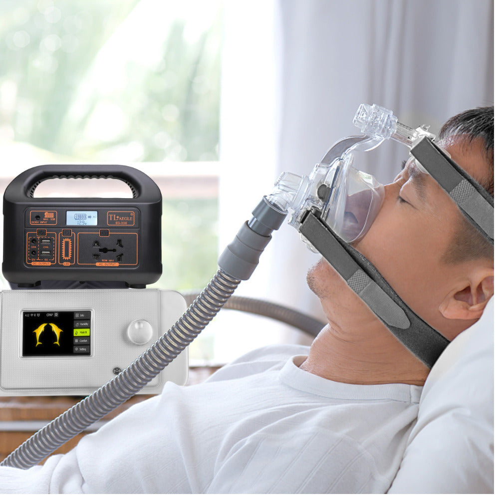 Moyeah Portable Power Station 300 Wh (80,000 mAh) – CPAP Emergency Power Generator