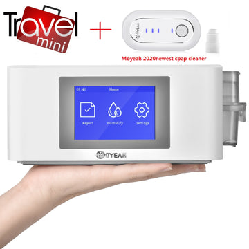 Moyeah Mini BiPAP Device – portable, with 3.5-inch touchscreen