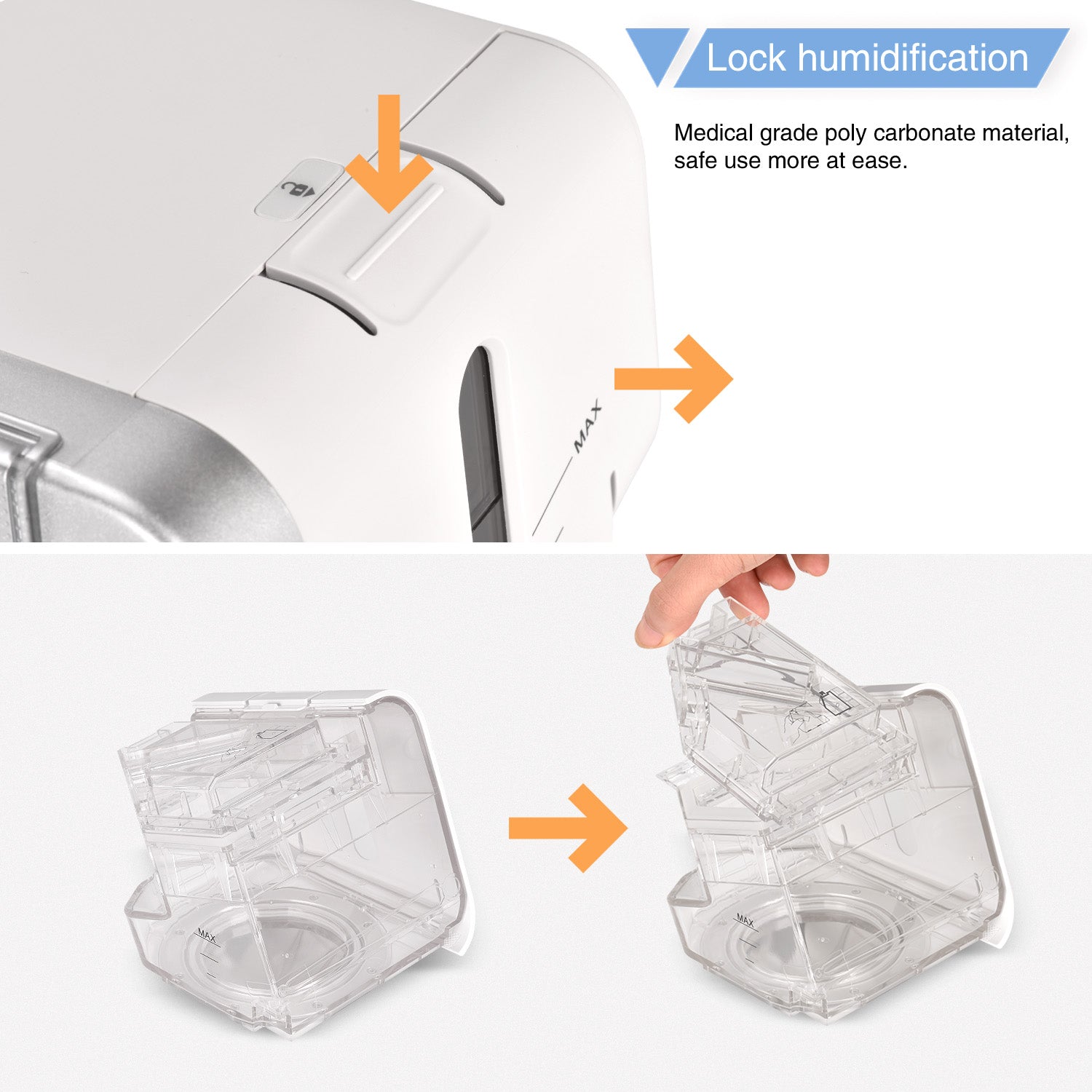 MOYEAH CPAP device – Anti-snoring and sleep apnea therapy