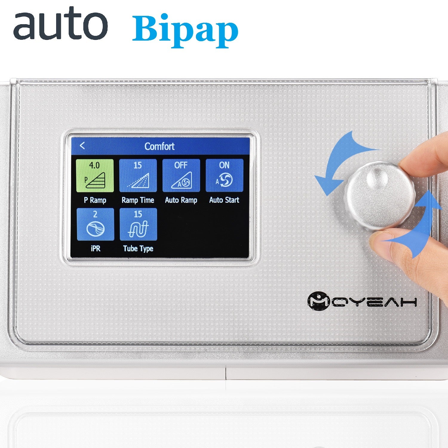 MOYEAH BiPAP device for sleep apnea and snoring