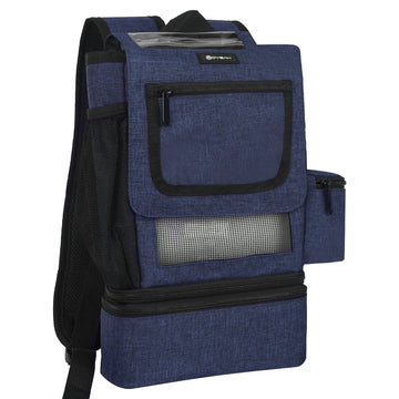 Oxygen device backpack